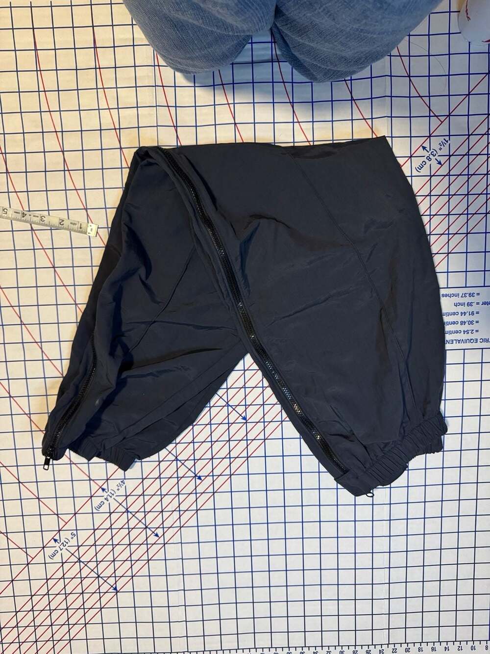 Sporthill Koch XC Black Nylon Side-Zip Warm-Up Track Pants Women's Medium